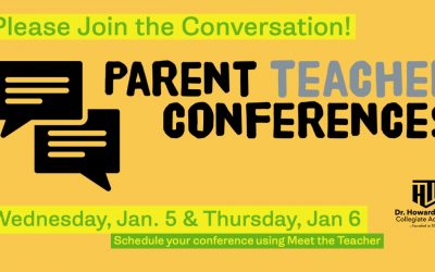 Parent Teacher Conferences on January 5 and 6